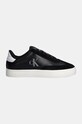 Kožené sneakers boty Calvin Klein Jeans CLASSIC CUPSOLE LOW MG MIX YW0YW01611 černá NC24