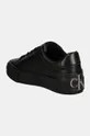 Обувь Кожаные кроссовки Calvin Klein Jeans VULC FLATFORM LOW MG LTH YW0YW01613 чёрный