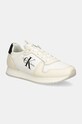Calvin Klein Jeans sneakers RUNNER SOCK LACEUP ML LTH textil alb YW0YW01616
