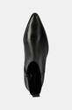 Calvin Klein Jeans cizme de piele COWBOY BOOT MG LTH negru YW0YW01678