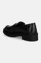Παπούτσια Δερμάτινα μοκασίνια Calvin Klein Jeans FLATFORM LOAFER MG CROC LTH YW0YW01680 μαύρο
