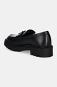 Παπούτσια Δερμάτινα μοκασίνια Calvin Klein Jeans FLATFORM LOAFER HW MG LTH YW0YW01682 μαύρο