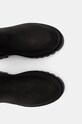 Черевики з нубуку Calvin Klein Jeans FLATFORM CHELSEA BOOT MG NB YW0YW01684 чорний