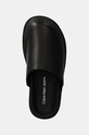 Шкіряні шльопанці Calvin Klein Jeans HOME CLOG SLIDE MG LTH чорний YW0YW01686