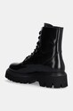 Încălțăminte MSGM bocanci de piele 3741MDS155.513.99 negru