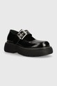 MSGM półbuty skórzane platforma czarny 3741MDS858.629.99