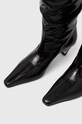 MSGM ghete de piele 3741MDS710.848.99 negru