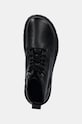 Birkenstock cizme de piele Highwood Lace Mid negru 1028510