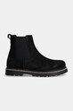 Birkenstock botine din piele intoarsa Highwood Slip On Mid 1028187 negru AW24