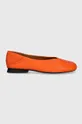 Кожаные балетки Camper Casi Myra K201253.035 оранжевый AW24