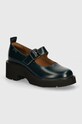 Camper pantofi de piele Milah gros verde K201681.002