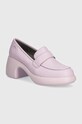 Camper pantofi de piele Thelma II gros violet K201292.019