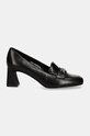 Usnjeni salonarji Karl Lagerfeld BEATA KL31414.00S črna AW24