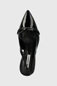 Karl Lagerfeld stilettos de piele SIENNA negru KL32704.1BP
