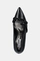 Karl Lagerfeld pantofi cu toc SIENNA negru KL32724.1M0