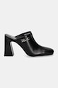 Karl Lagerfeld klapki skórzane ASTRA NOVA KL33130.000 czarny AW24