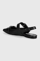 Взуття Шкіряні балетки Karl Lagerfeld KONNIE KL40186.00S чорний