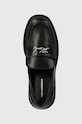 Karl Lagerfeld mokasyny skórzane MACIE czarny KL41213.000