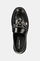 Kožené mokasíny Karl Lagerfeld MACIE čierna KL41214.00S