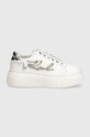Kožne tenisice Karl Lagerfeld KREEPER KL42372G.01S bijela AW24