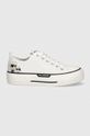 Πάνινα παπούτσια Karl Lagerfeld KAMPUS MAX III KL60614.911 λευκό AW24