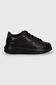 Kožené tenisky Karl Lagerfeld KAPRI KL62511A.00X černá AW24