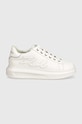 Karl Lagerfeld sneakers din piele KAPRI KL62511A.01W alb AW24