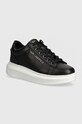 Karl Lagerfeld sneakers din piele KAPRI platformă negru KL62525N.000