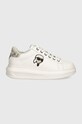 Karl Lagerfeld sneakers din piele KAPRI KL62528F.011 alb AW24