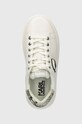 Karl Lagerfeld sneakers din piele KAPRI alb KL62528F.011