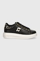 Karl Lagerfeld sneakers din piele KAPRI KL62528M.000 negru AW24