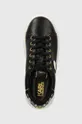 Кожаные кроссовки Karl Lagerfeld KAPRI чёрный KL62528M.000