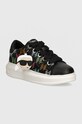 Karl Lagerfeld sneakersy KAPRI syntetyczny czarny KL62576M.G0M
