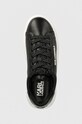 Кожаные кроссовки Karl Lagerfeld KAPRI KITE чёрный KL64519.000