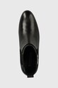Karl Lagerfeld ghete chelsea de piele BONNIE negru KL30344.000