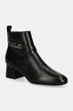 Шкіряні черевики Karl Lagerfeld BONNIE без утеплення чорний KL30354.00S