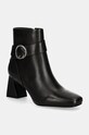 Шкіряні черевики Karl Lagerfeld BEATA без утеплення чорний KL31444.000
