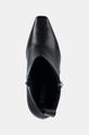 Karl Lagerfeld botki skórzane KL TOWER czarny KL33964.000