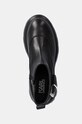 Шкіряні черевики Karl Lagerfeld PHOENIX чорний KL42165.000