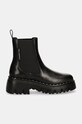 Шкіряні черевики Karl Lagerfeld KOMBAT KL45344.000 чорний AW24