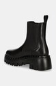 Scarpe Karl Lagerfeld stivaletti chelsea in pelle KOMBAT KL45344.000 nero