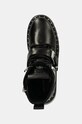 Kožené workery Karl Lagerfeld KOMBAT čierna KL45354.000