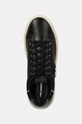 Кожаные кроссовки Karl Lagerfeld MAXI KUP чёрный KL62212.000