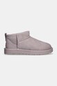 UGG velúr hócipő Classic Ultra Mini 1116109.PSK lila AW24