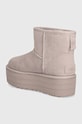 Обувки Велурени апрески UGG Classic Mini Platform 1134991.PSK виолетов