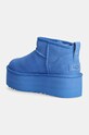 Boty Semišové sněhule UGG Classic Ultra Mini Platform 1135092.BGSK modrá