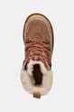 Semišové boty UGG Classic Alpine Lace Up hnědá 1158271.CHE
