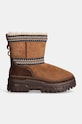 UGG cizme de zăpadă din piele întoarsă Classic Mini Trailgazer 1158322.CHE maro AW24