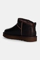 Обувь Кожаные сапоги UGG Classic Ultra Mini Lthr Regen 1163490.IWD коричневый