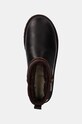 Шкіряні чоботи UGG Classic Ultra Mini Lthr Regen коричневий 1163490.IWD